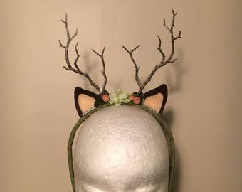 Woodland Doe Deer Headband