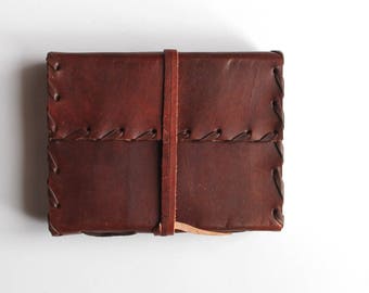 Craft Leather Journal Handmade Leather Journal Notebook Diary sketchbook Small Size Diary Plain Leather Diary gift book