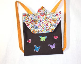 Cartable / Sac à dos enfant motifs Papillons