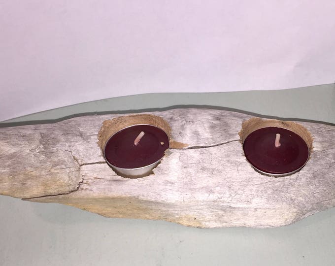 Driftwood Candle Holder