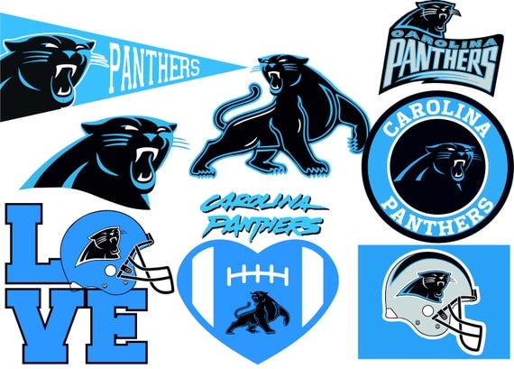 Download Vector Carolina Panthers SVG Logo Silhouette Studio Transfer
