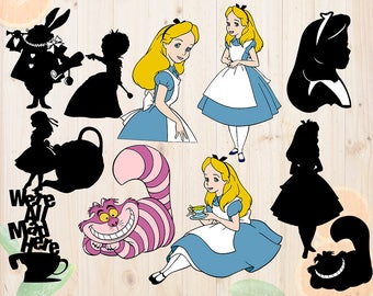 Download Alice clipart | Etsy