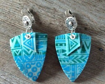 polymer clay earrings - new collection
