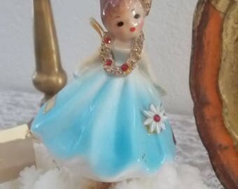 Josef Originals of California July cake topper Hawaiian girl