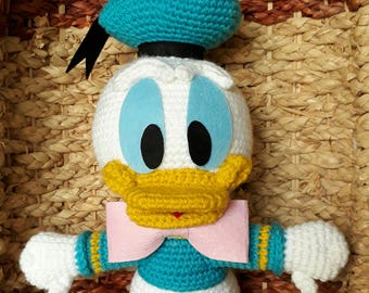 Crochet donald duck | Etsy