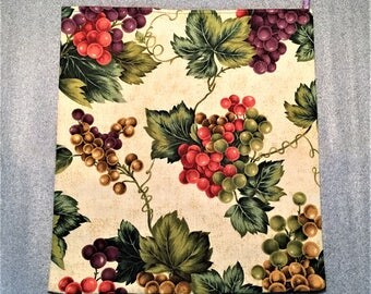 GRAPES MICROWAVE POTATO Bag, potato cooker, potato bag, for microwave cooking, kitchen, housewarming, birthday, holiday, gifts