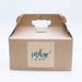 9.5x9x5 Kraft Natural Gable Gift Box lot of 21 As Seen In