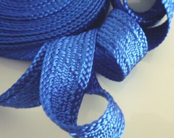Art silk Moroccan trim , textured trim, cobalt , 5metres