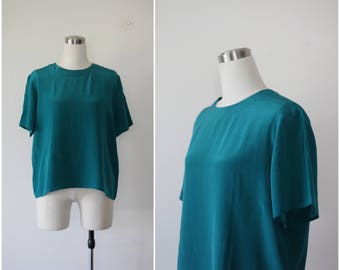 Silk blouse | Etsy