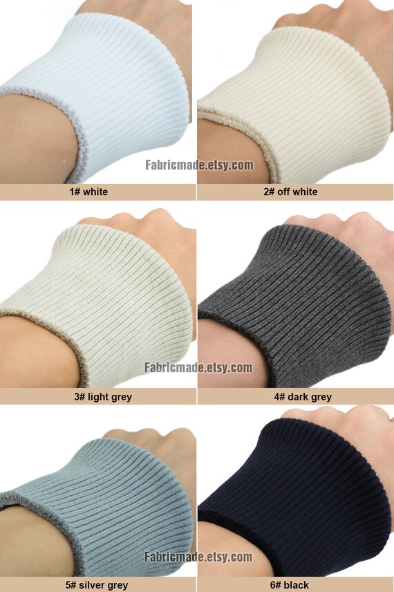 ribbed cuff fabric