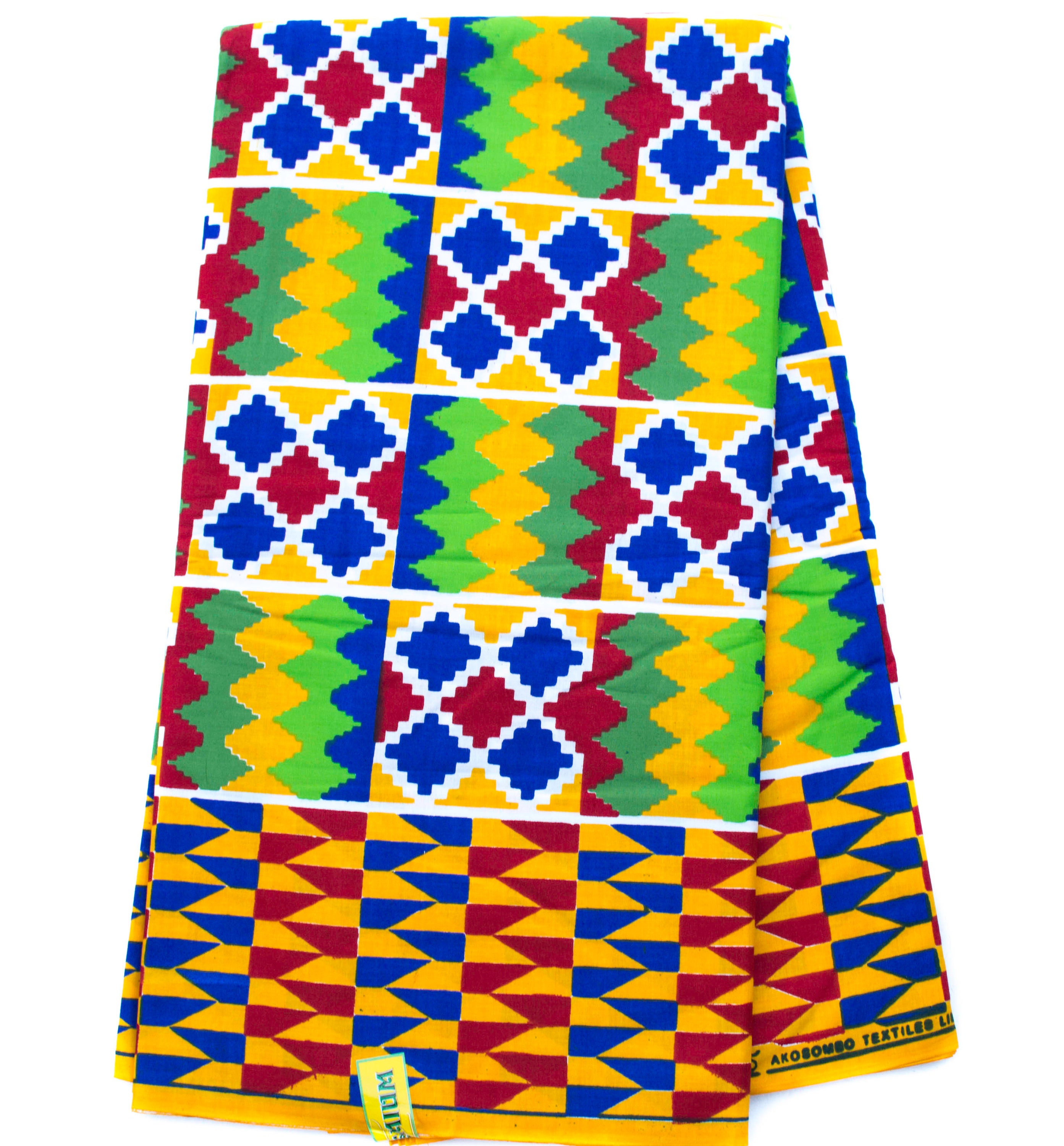 African fabric/ Made in Ghana/ Ghana Kente cloth/ Original