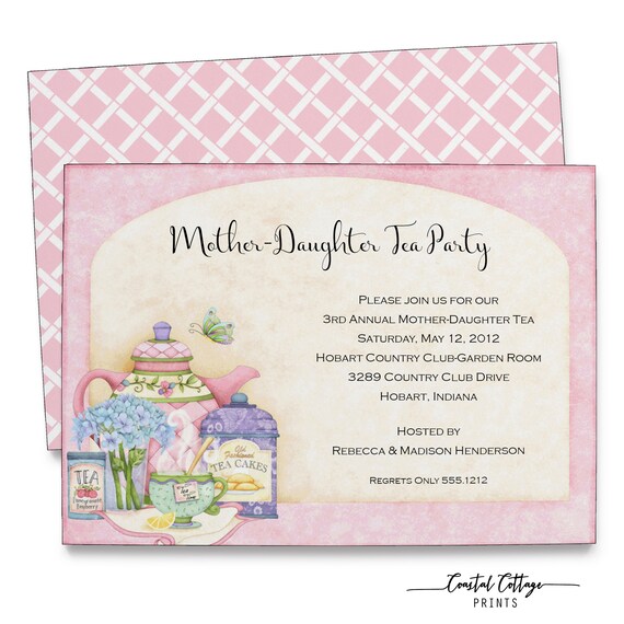 Addressing Bridal Shower Invitations To Mother And Daughter 4