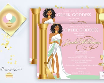 Greek Baby Shower Invitations 7