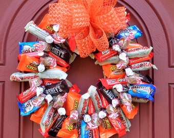 Candy Wreaths by Carla by CandyWreathsbyCarla on Etsy