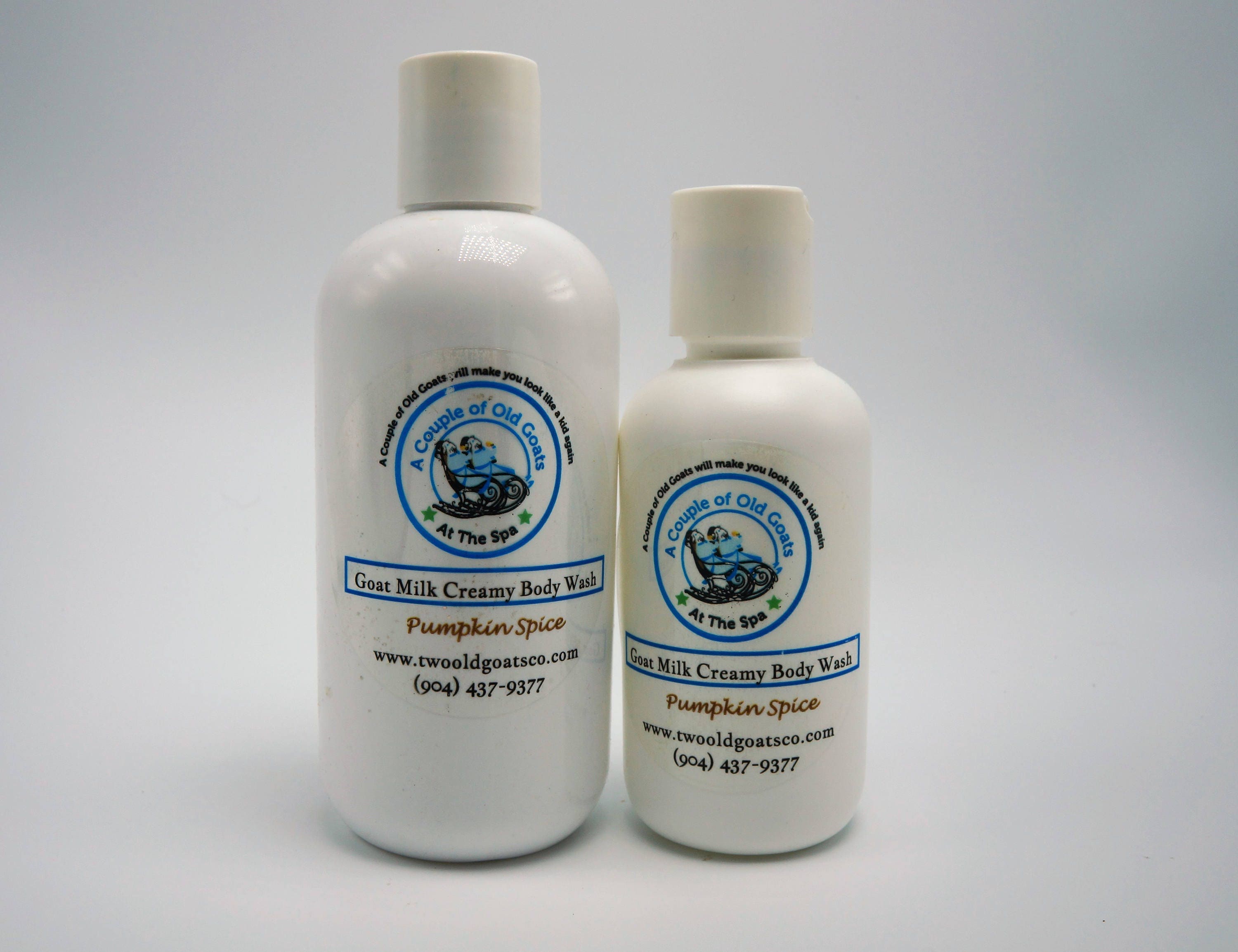 Goat Milk Creamy Body Wash in 8 or 4 oz moisturize soothe