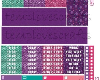 Weekend Sale Lovely Mermaids Set for Erin Condren Life Planner
