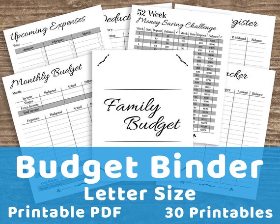 budget planner notebook