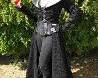 Handmade Once Upon a Time OUAT Regina, Evil Queen Cosplay set