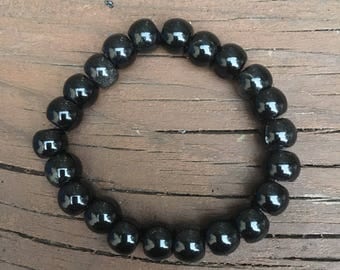 Black Onyx Stretch Bracelet