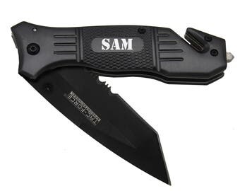 Personalized Pocket Knife Hunting Knife Gift for Men