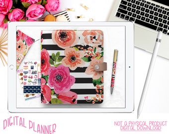 Digital Planner | Goodnotes Planner | iPad | iPhone | Tablet Planning | Working Tabs
