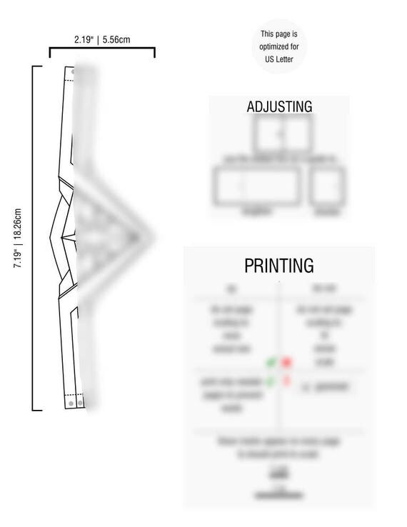 Wonder Woman Headband Template PDF download from sexyDEATHparty on Etsy Studio