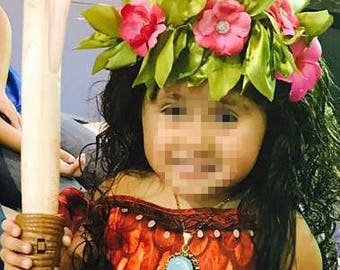 Beautiful Moana flower Crown Exclusive design