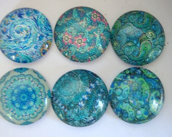 Glass Dome Cabochon,20mm,6pcs