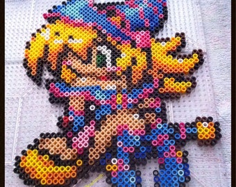 Dark Magician Girl Perler Bead Sprite