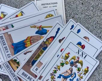 Tarot Cards Vintage 1970 US Games Systems