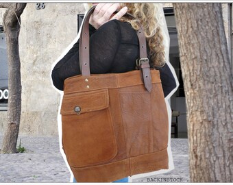 mon "Seminiak" *handbag *leather *hobo