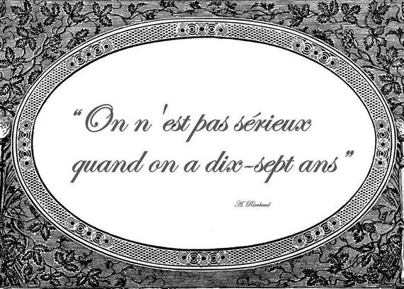 Citation D Amour Rimbaud Best Citations D Amour