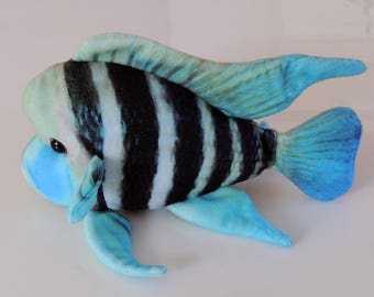 green pleco plush