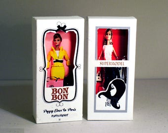 1:6 Scale Fashion Doll Box Set - Playscale accessory for Fashion Royalty Blythe Barbie-size Dollhouse or Doll Diorama