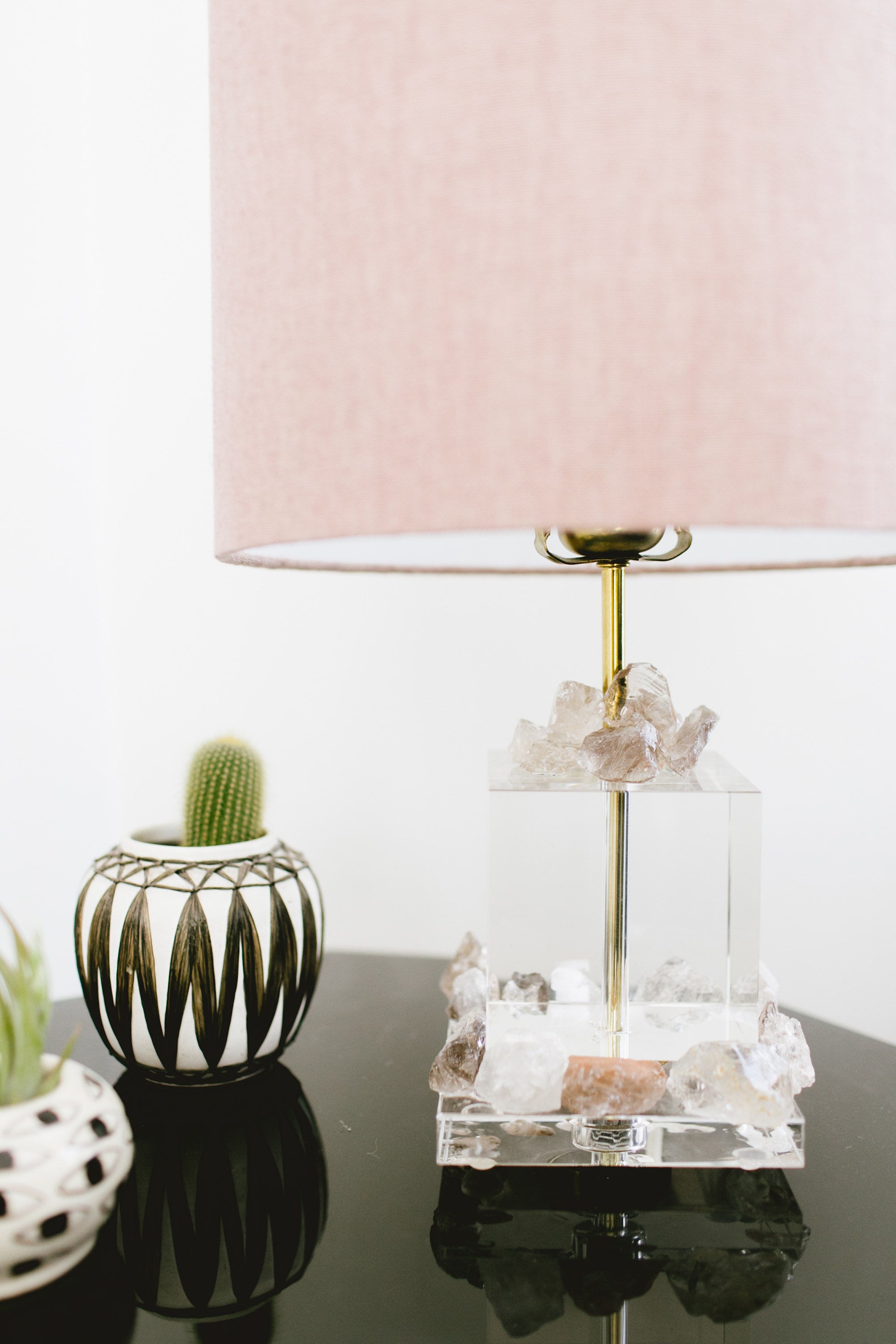 How to Make a Smoky Quartz Lamp