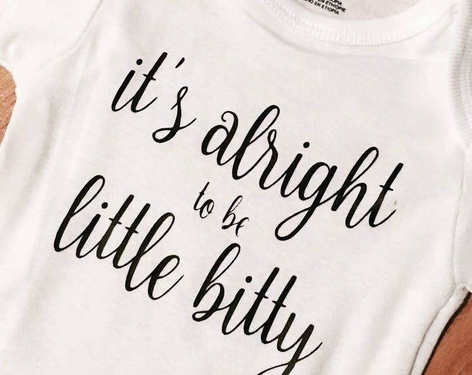 Little Bitty Baby Girl Onesies®, Baby Girl Bodysuit, Baby Romper, Baby Outfit, Alan Jackson, Country Baby, Western Baby
