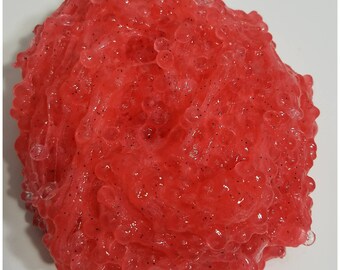 4oz Watermelon fishbowl slime - watermelon scent