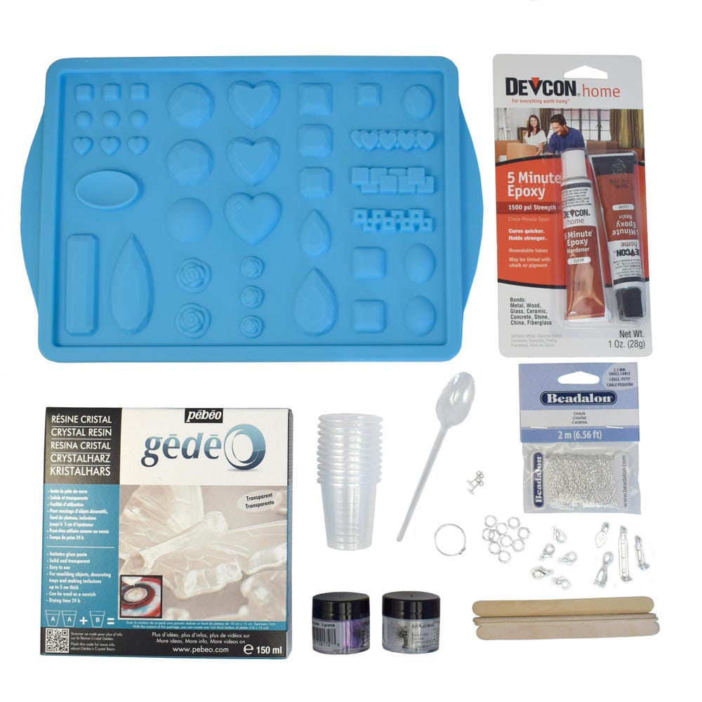 DIY Resin Jewellery Kit Starter Kit Beginners Set