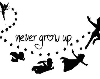 Download Peter pan quote svg | Etsy