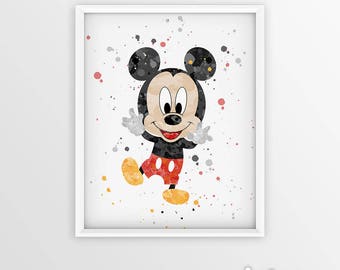 Mickey Mouse Wall Art mickey mouse wall art mickey mouse watercolor mickey mouse Mickey Mouse Wall Art mickey mouse wall art mickey mouse watercolor mickey mouse