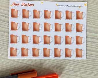 Beer Planner Stickers