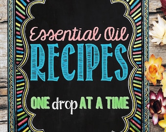 Essential Oil Recipe Book: One Drop at a Time