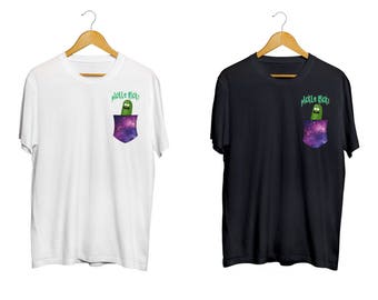 Pickle Rick Rick and Morty T-shirt | Men | Black | White | TV | Adult Swim | graphic tee | Funny tshirt | Gift