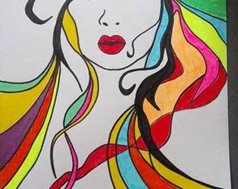 abstract design women