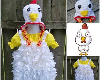 Chicken Costume Etsy 