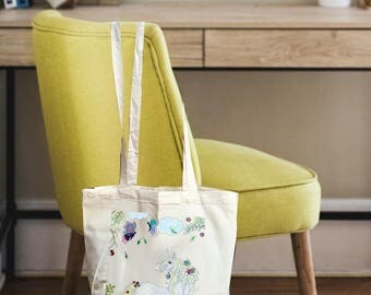 Unicorn bag, unicorn tote, tote canvas, tote bag canvas, tote canvas bag, reusable grocery bag, reusable bag, unicorn gift, unicorn gift bag