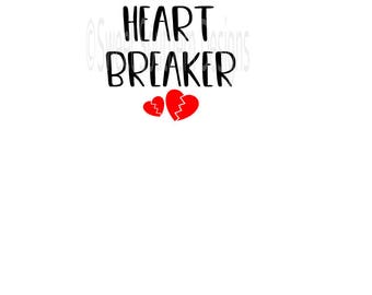 Download Heartbreaker svg | Etsy