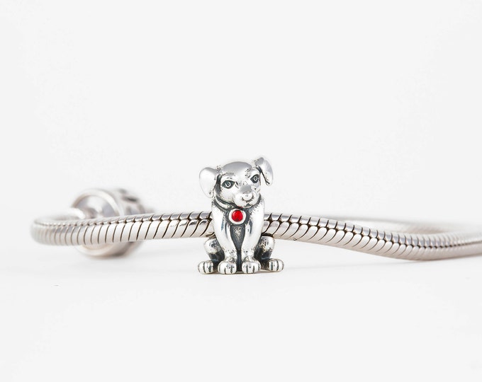 Labrador Dog Charm - 925 Sterling Silver - Dog Necklace - Gift Packaging Available - Birthday Gift - Personalized Gift