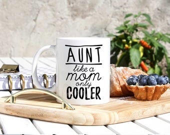 Aunt Mug - Aunt Coffee Cup - Gifts For Aunt - Aunt Gifts - Auntie Mugs - New Aunt to be Mug - Baby Announcement - Pregnancy Reveal To Sister