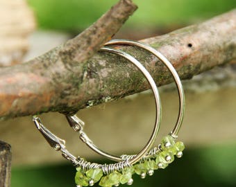 Teacher gift peridot Jewelry peridot earring statement earring drop earring Dangle earring August's birthstone women Jewelry Zodiac gift